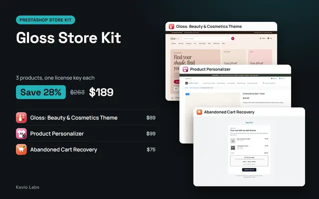 Gloss Store Kit