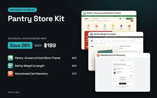 Pantry Store Kit
